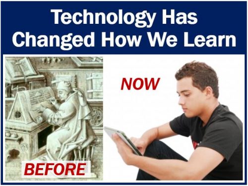 Technology has changed education and learning