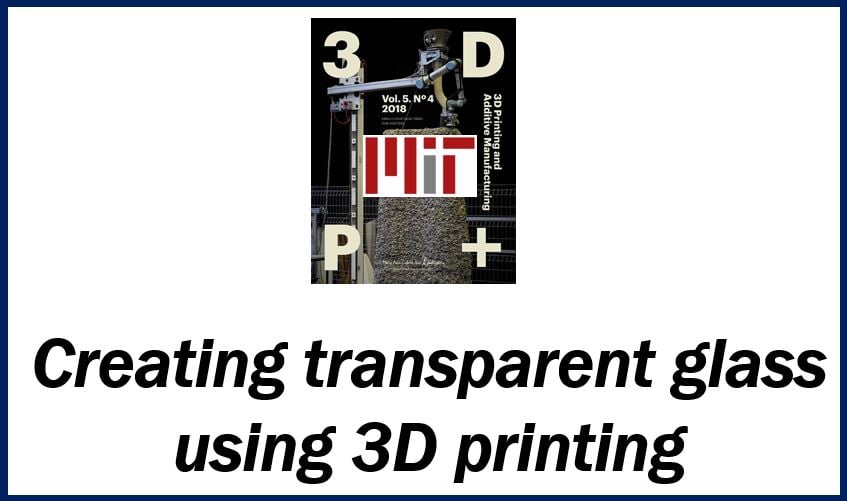 3D printing transparent glass on an industrial scale