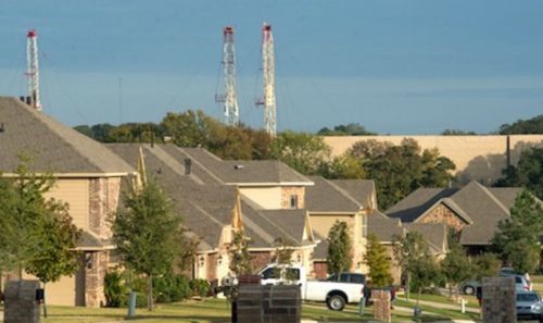 Fracking near town - cardiovascular disease link