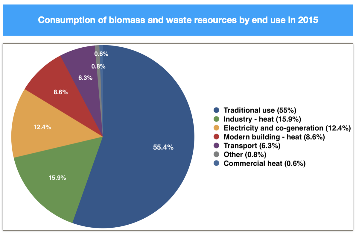 CONSUMPTION OF BIOMASS 2015