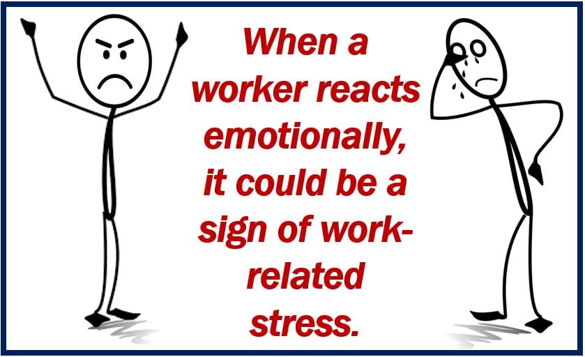 Sign of work-related stress