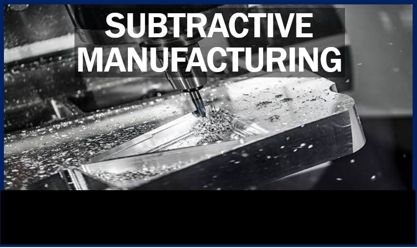 What is subtractive manufacturing? Definition and examples