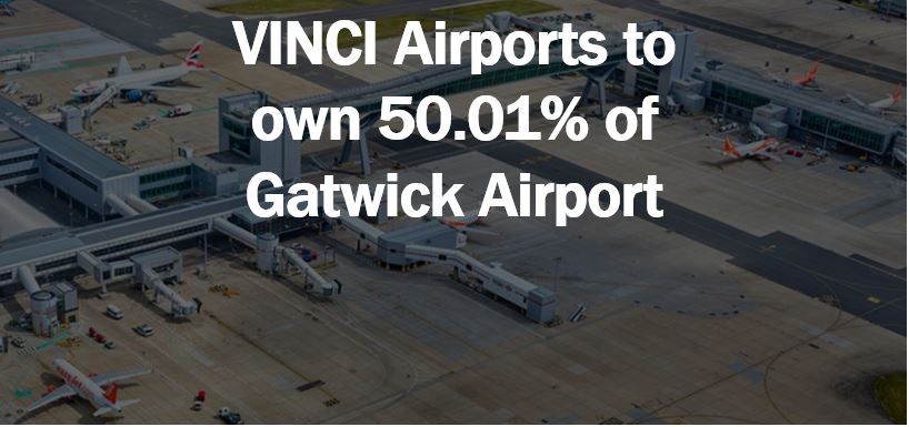 VINCI Airports buys controlling stake in Gatwick Airport - thumbnail