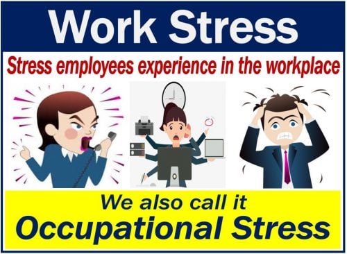 Work Stress - definition and stressed people