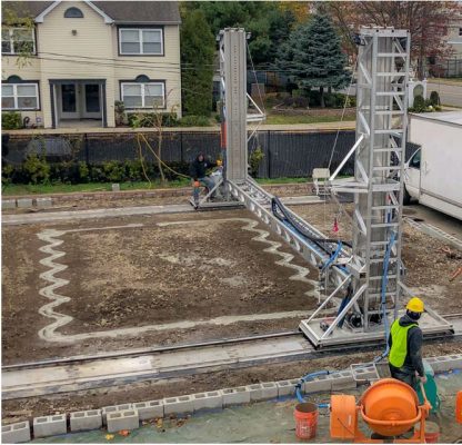 ARCS - 3D printer of buildings