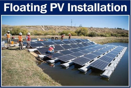 Floating PV installation Colorado