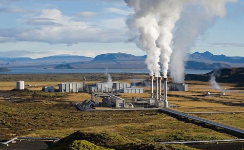 Geothermal facility in Iceland