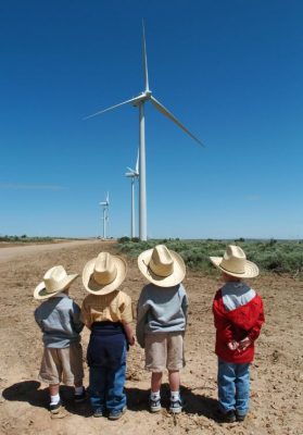 Wyoming wind turbines - Protect wildlife article
