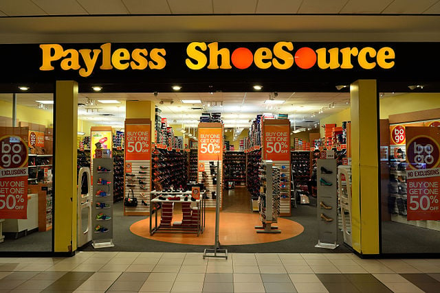 Payless shoesource store in the news