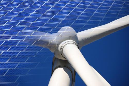 wind and solar power