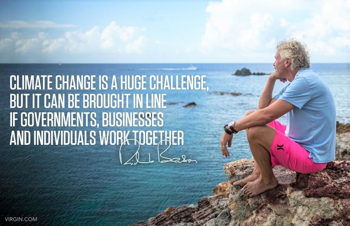 Sir Richard Branson Climate Change image 1