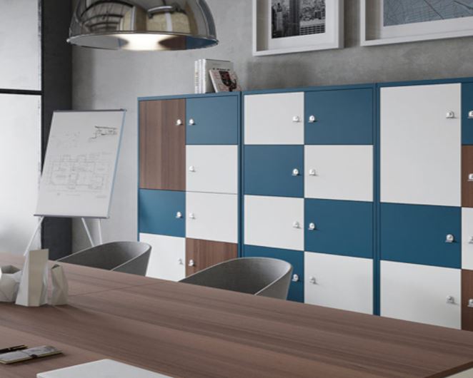 Image of cupboards in an office