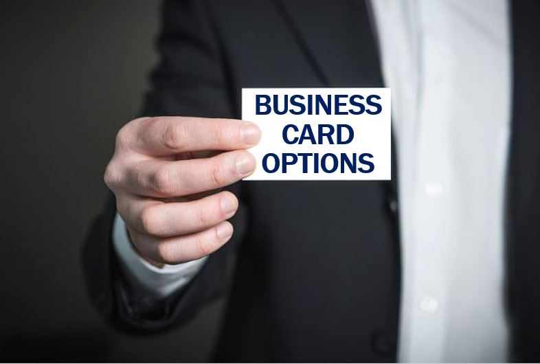 Business card thumbnail image - options 32222