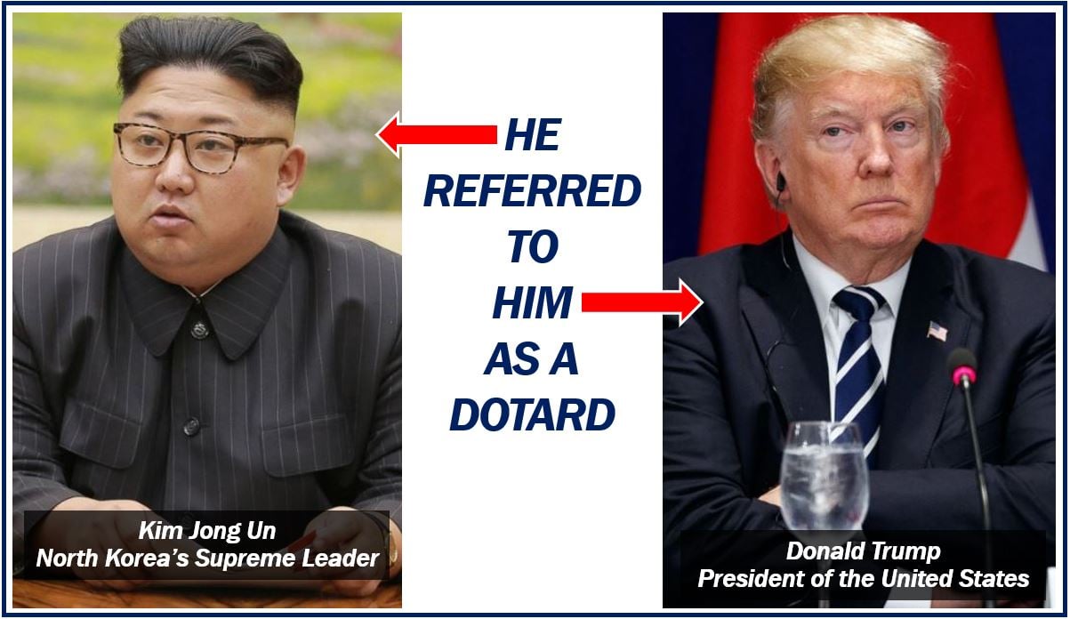 Dotard Kim to Trump