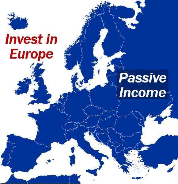 Invest in Europe passive income image for article 344444