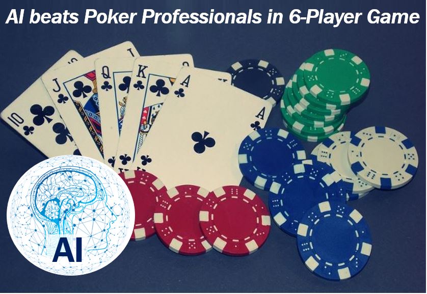 AI beats professionals in six-player poker game