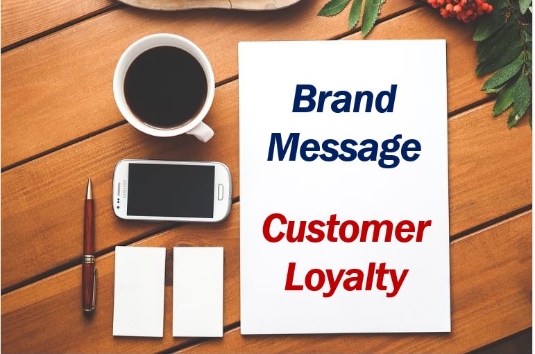 Brand message customer loyalty 44444