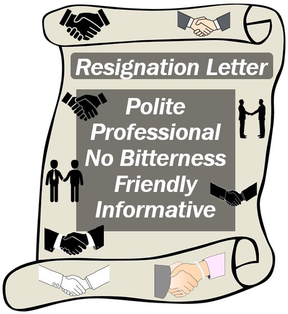 Resignation letter tips image 44444