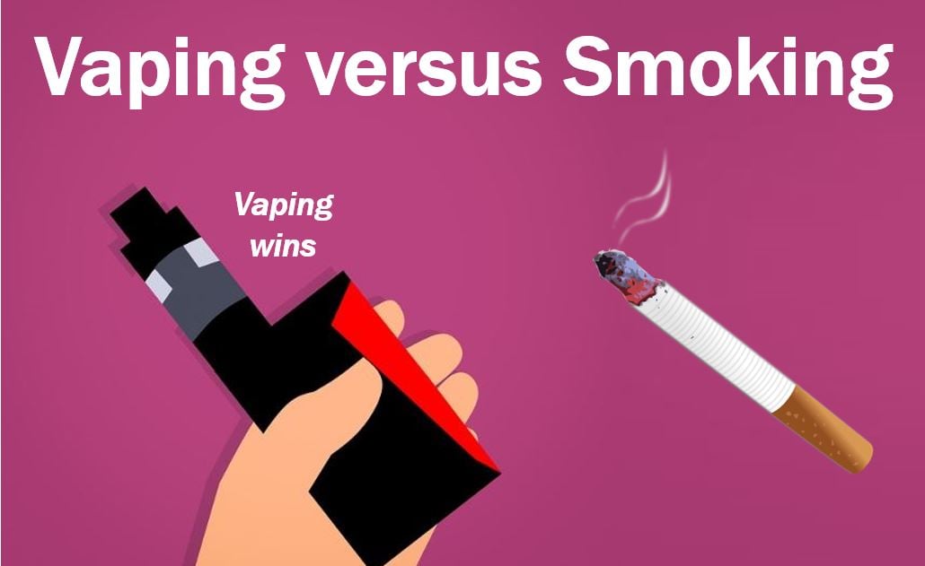Vaping versus smoking image 8784787484