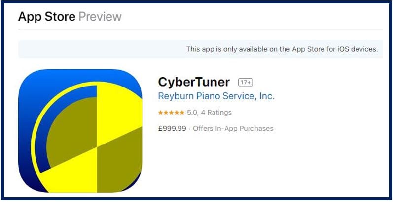 Cyber Tuner iPhone Apps image 4444