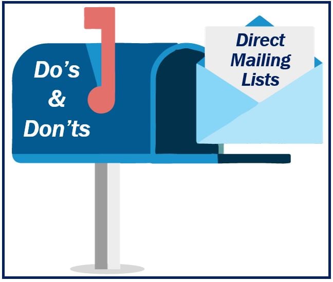 Direct mailing lists image