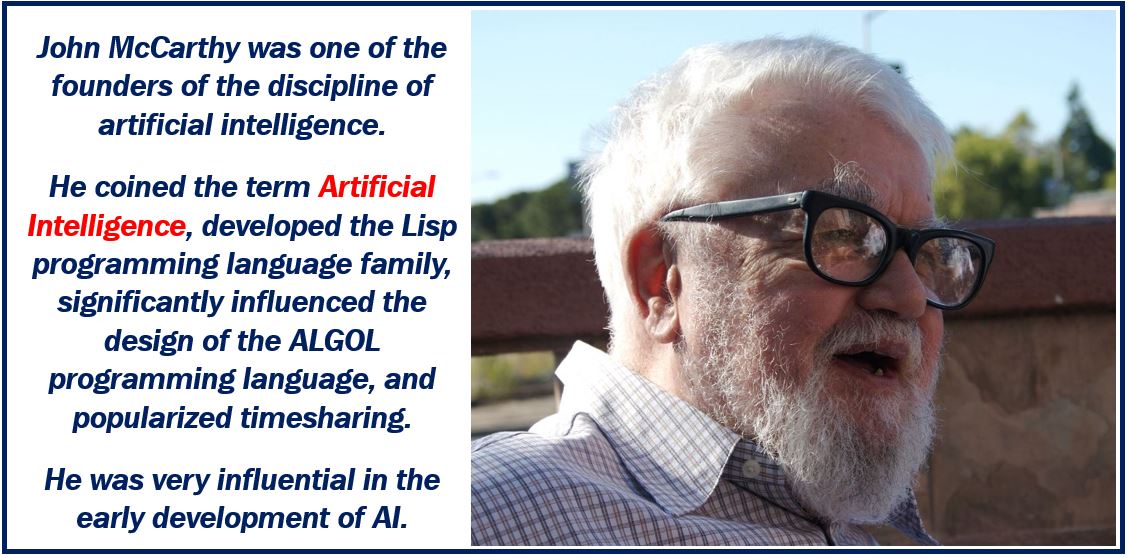 John McCarthy - coined the term Articifical Intelligence image