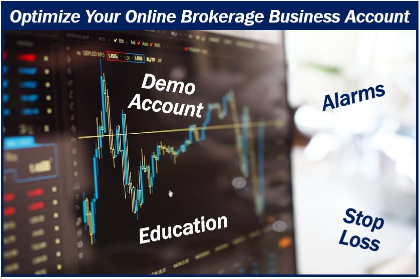 Online brokerage business account