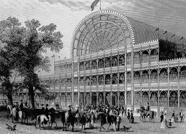 Crystal palace built 1851