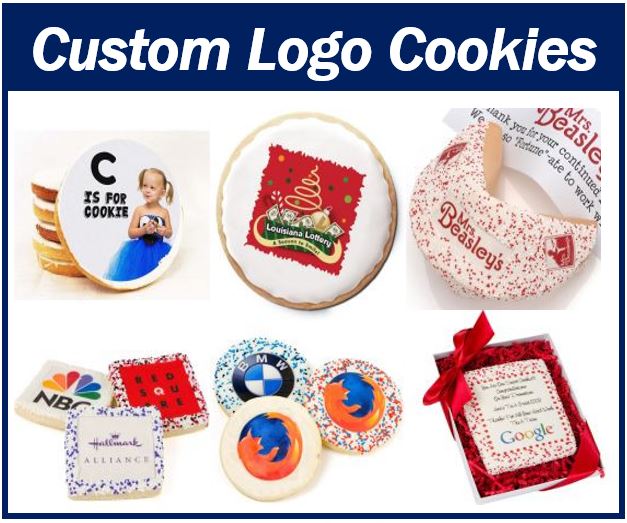 Custom logo cookies image 499392992