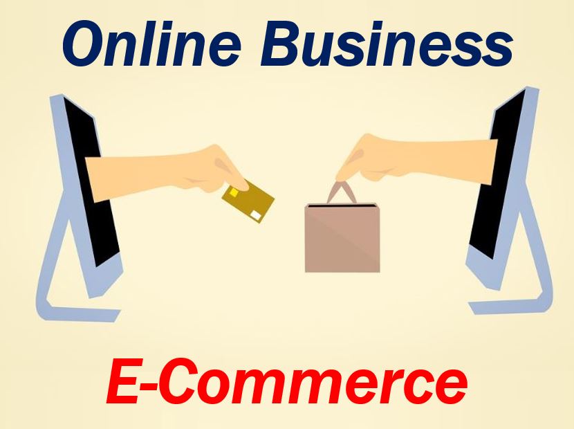 E-commerce and online business image