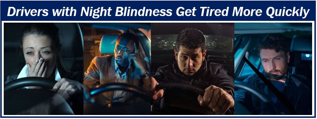 Night blindness and sleepiness image 443444