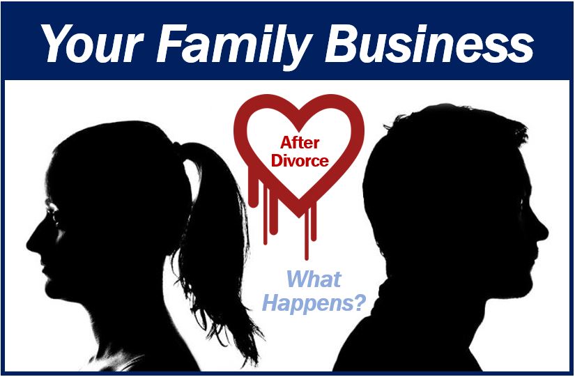What happens to a business after divorce image