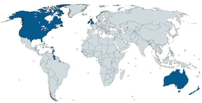 Learn English abroad map 4444444