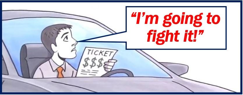 Traffic Ticket going to fight it image