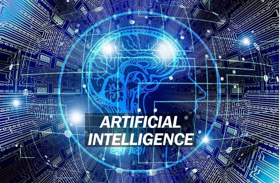 Artificial intelligence or AI image for article m44m4