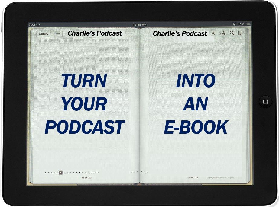Monetize your podcasts e-book image 49394939493