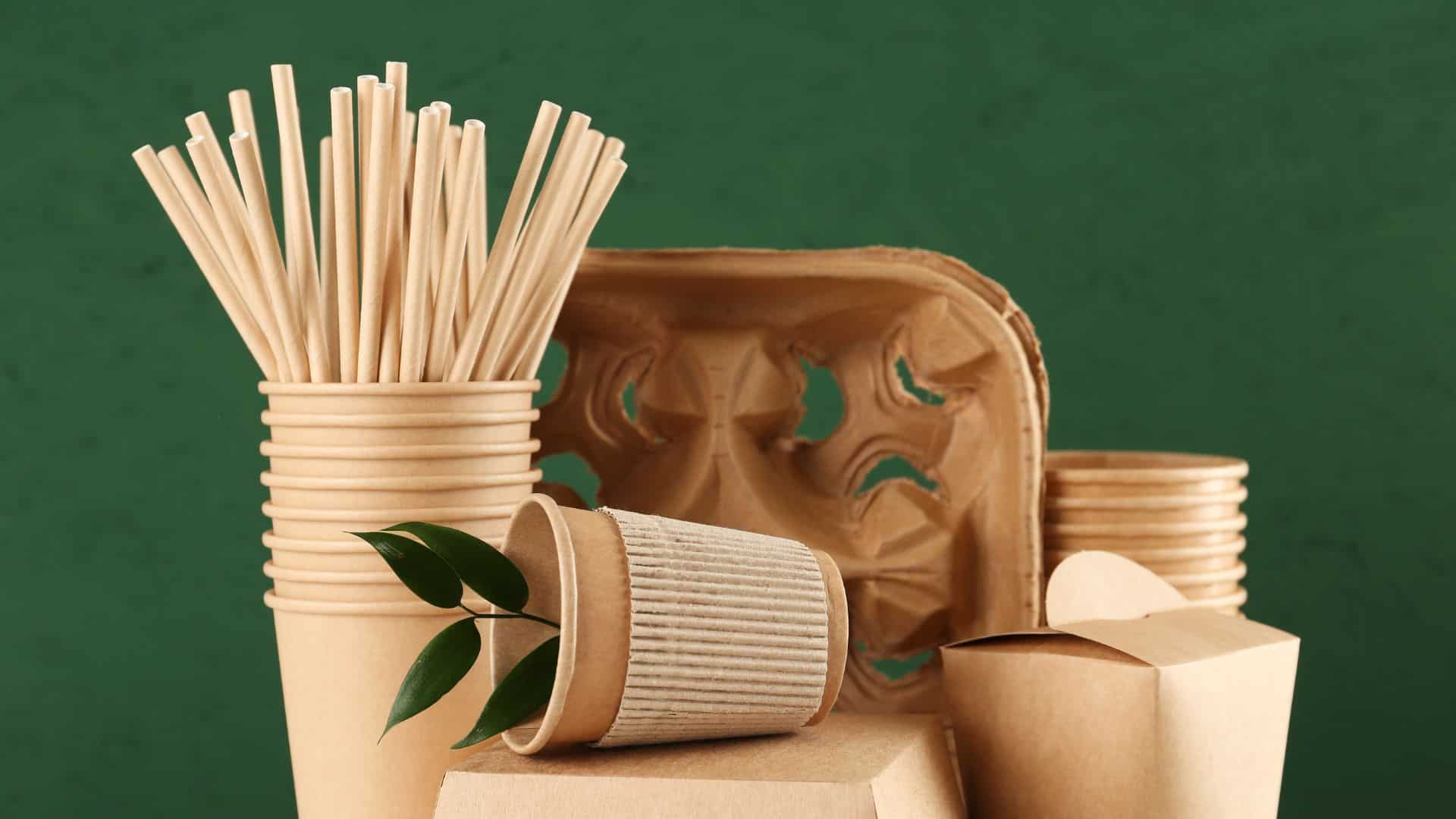 Paper packaging for food and beverage industry.