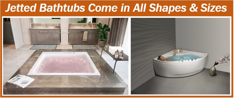 All shapes and sizes bathtubs with jets image 49939929