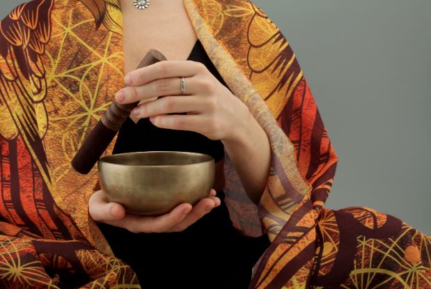 Image of a lady preparing a type of alternative medicine 4993939