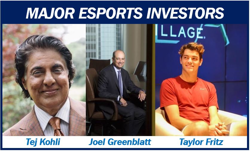 Invest in esports - image of top investors