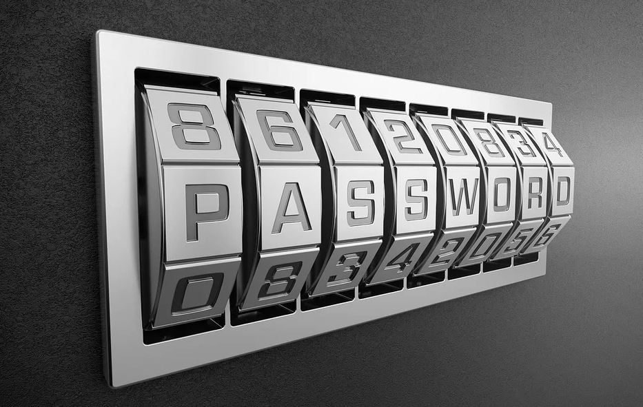 Manage passwords article - image of letters and numbers on a keypad lock