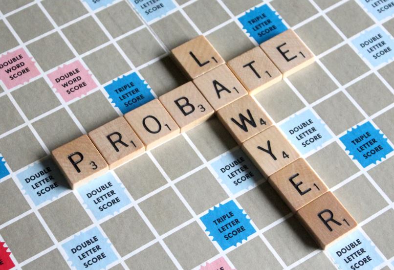 Probate lawyer spelled on a Scrabble board - article on probate law