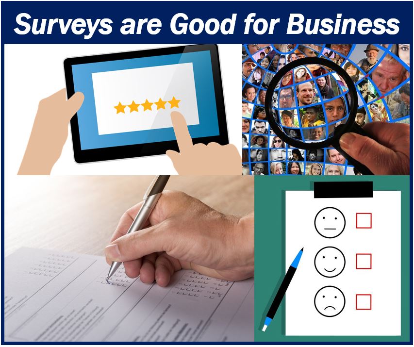 Surveys are good for business image