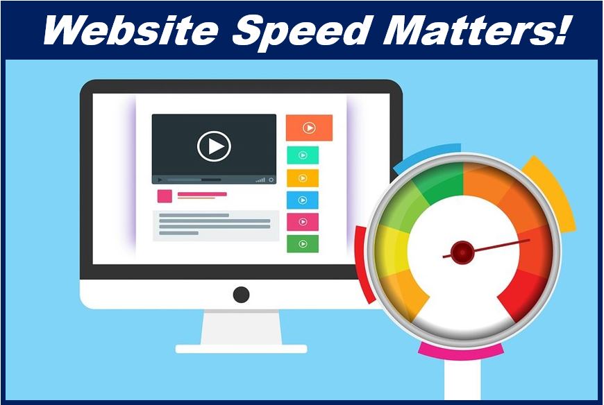 Website designing - loading speed matters image