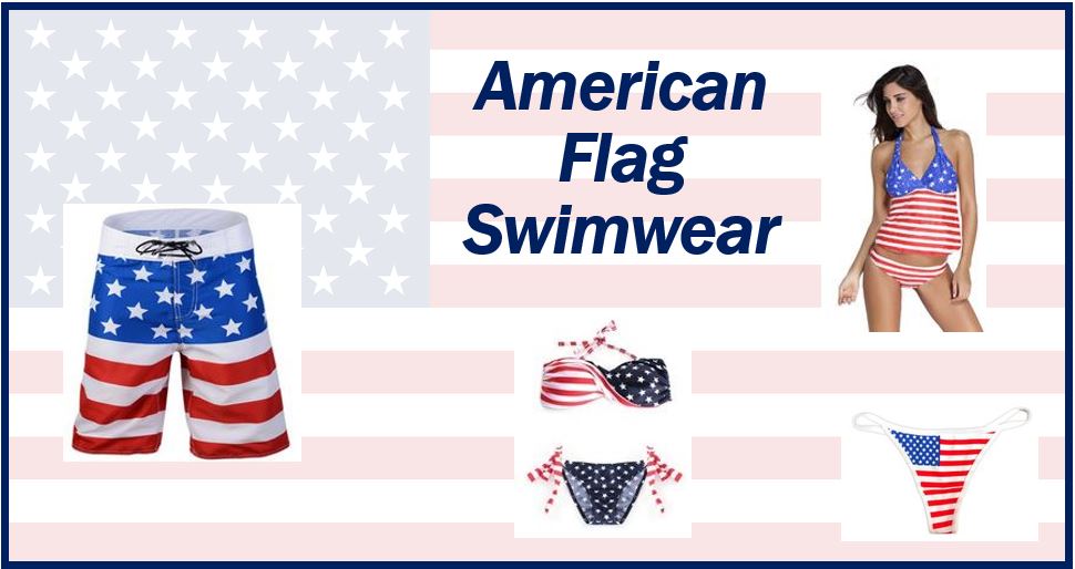 American Flag bathing Suits, Bikinis and Clothes for Tough Times - pic 343