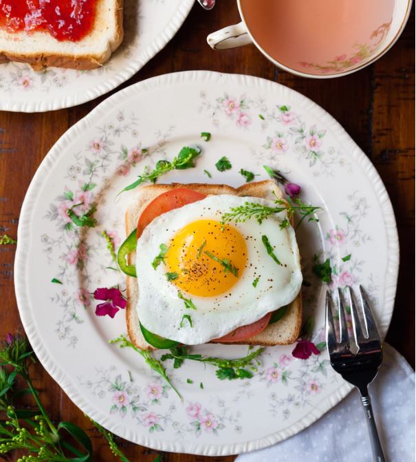 Breakfast - egg sunny side up