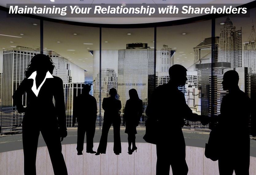 Maintaining your relationship with shareholders - image for article