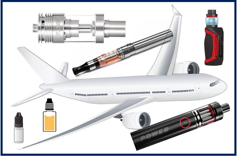 Guidelines on Bringing ECigarettes and Vapes on Planes