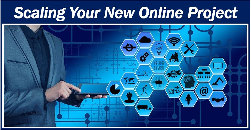 Ways to scale your new online project fast - image for article