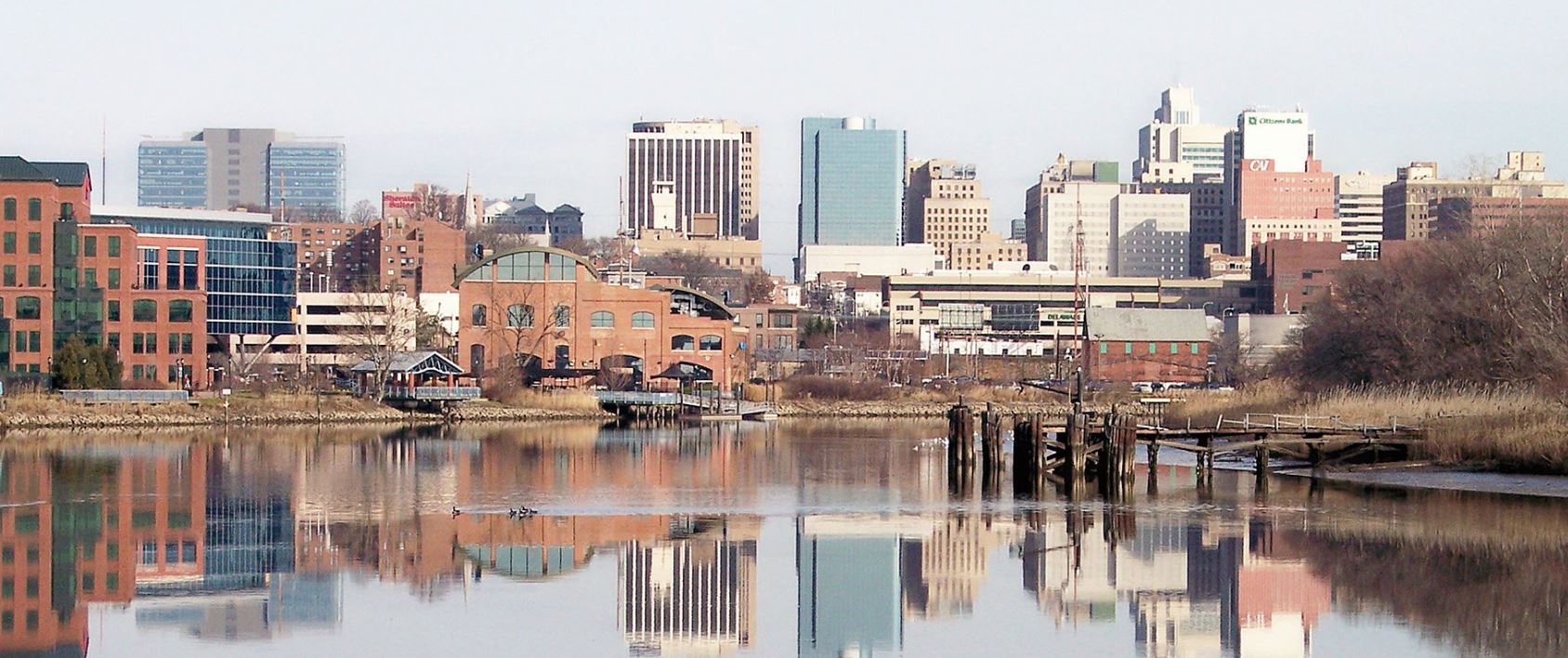 Wilmington in Delaware, the largest city in the state